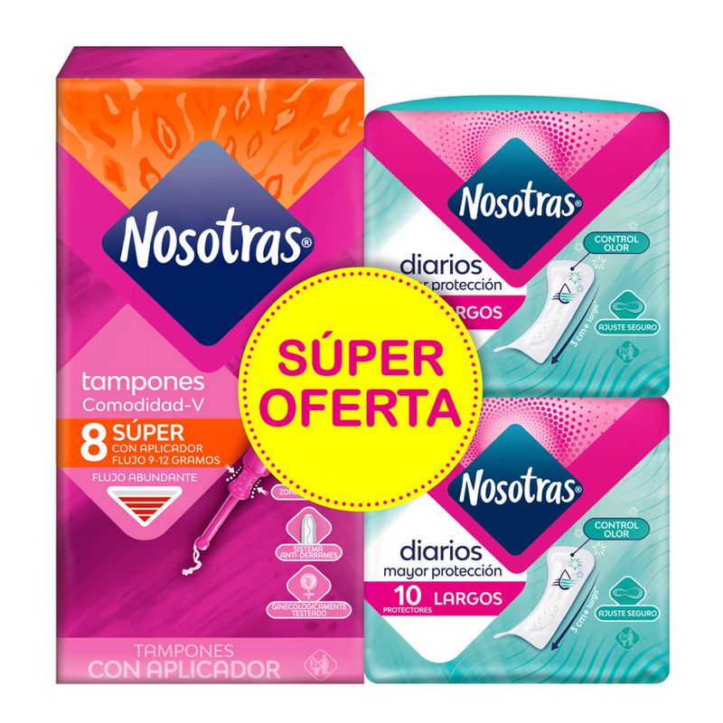 Tampon-Nosotr.Apli.Sup.8Un-2Pro.Lar.S.Of