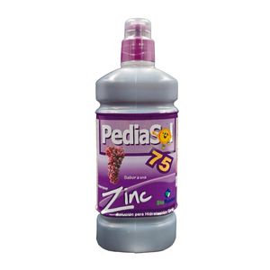 Pediasol 75 Zinc Sabor Uva X 500 Ml