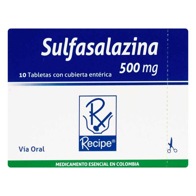 Sulfasalazina-500Mg-X-10Tab.Rc