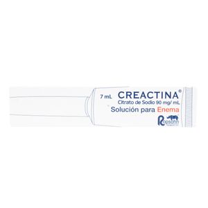 Creactina Micro Enema (Citrato De Sodio) X 7 Ml Rs