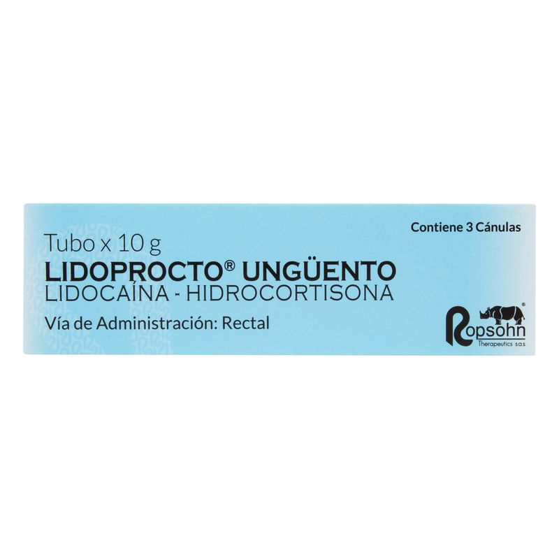 Lidoprocto--Lido-Hidroco--Ung-X-3-Canulas-Tubo-X-10Gr.Rt