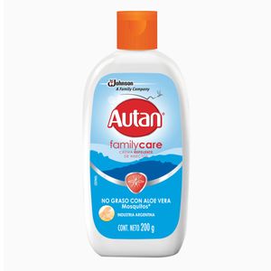 Repelente Autan Familia Care Con Aloe X 200Gr