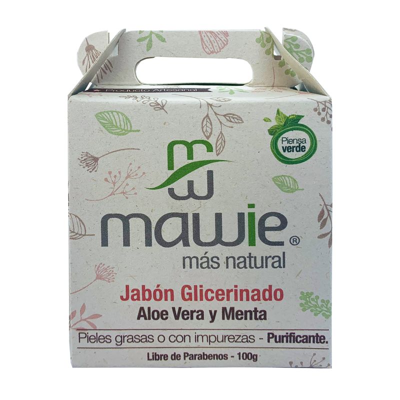 Jabon-Mawie-Aloe-Vera-Menta-X-100-Gr