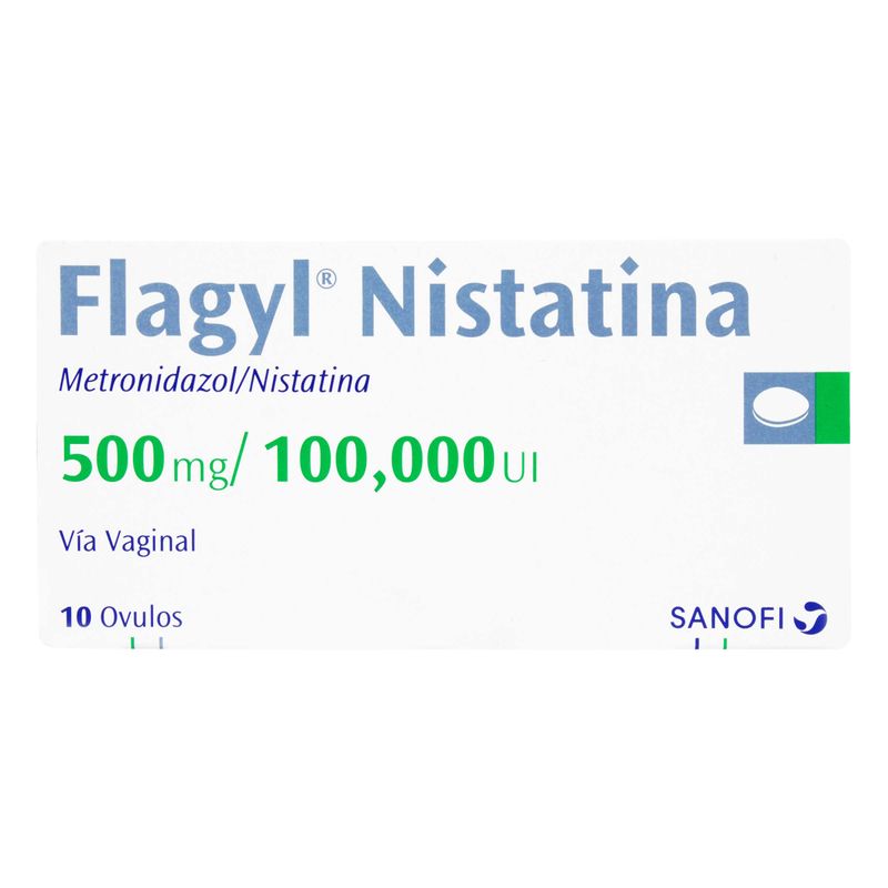 Flagyl-Nistatina--Metro-Nista--500Mg-X-10Ovulos.Sn