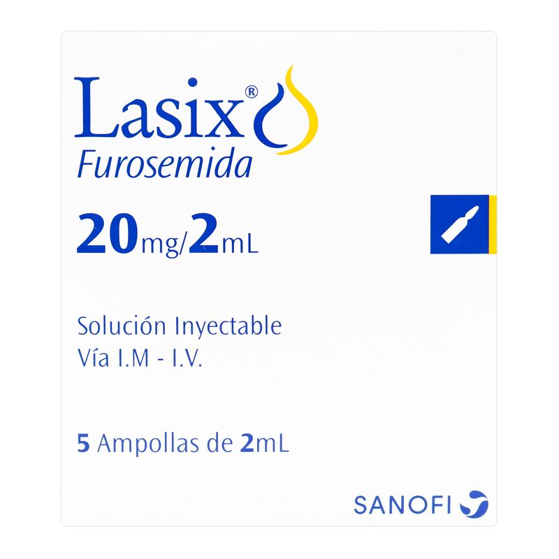 Lasix--Furosemida--20Mg-23Ml-X-5Amp.Sn