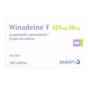 Winadeine F 325/30Mg X 100 Tab