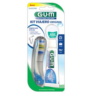 Gum Kit Viajero Original (1Cepillo/1 Hilo Expanding/1Crema Den-Anticaries) Ref-153