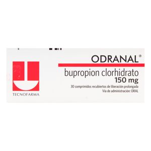 Odranal (Bupropion) 150Mg X 30Comp Tf