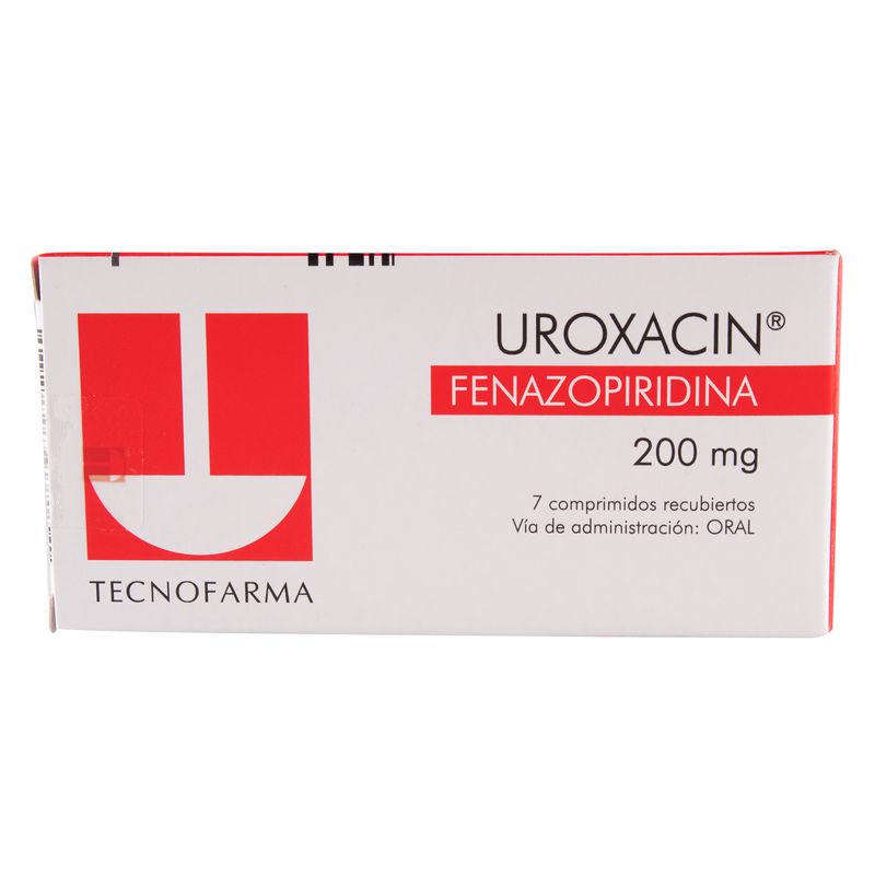 Uroxacin--Fenazopiridina--200Mg-X-7Comp-Tf