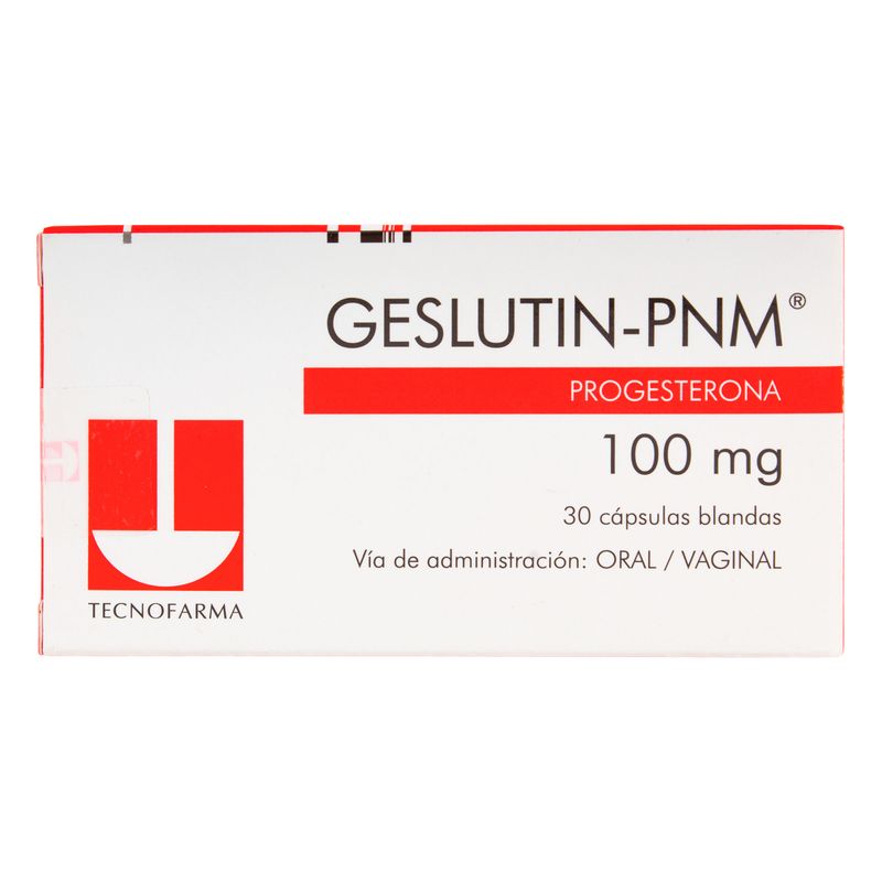 Geslutin--Progesterona--100Mg-X-30Cap-Tf