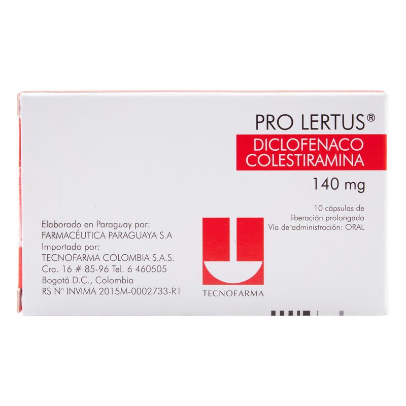 Prolertus--Diclofenaco.Sod--140Mg-X-10Cap.Tf