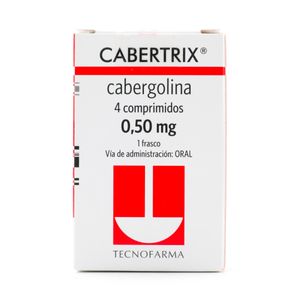 Cabertrix (Cabergolina) 0.5 Mg X 4Tab Tf
