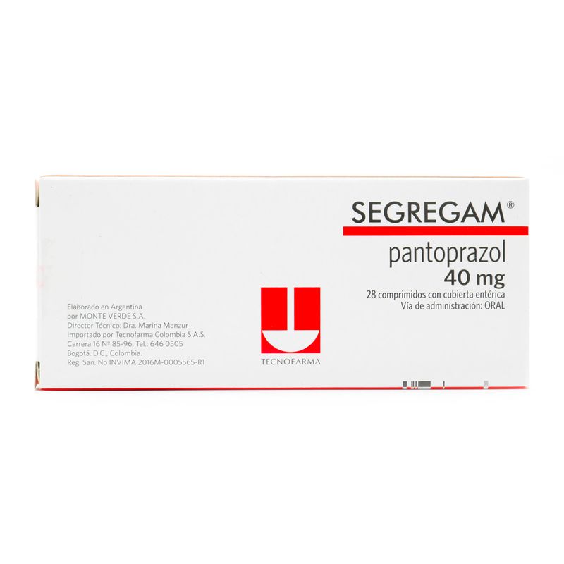 Segregam--Pantoprazol--40Mg-X-28Comp