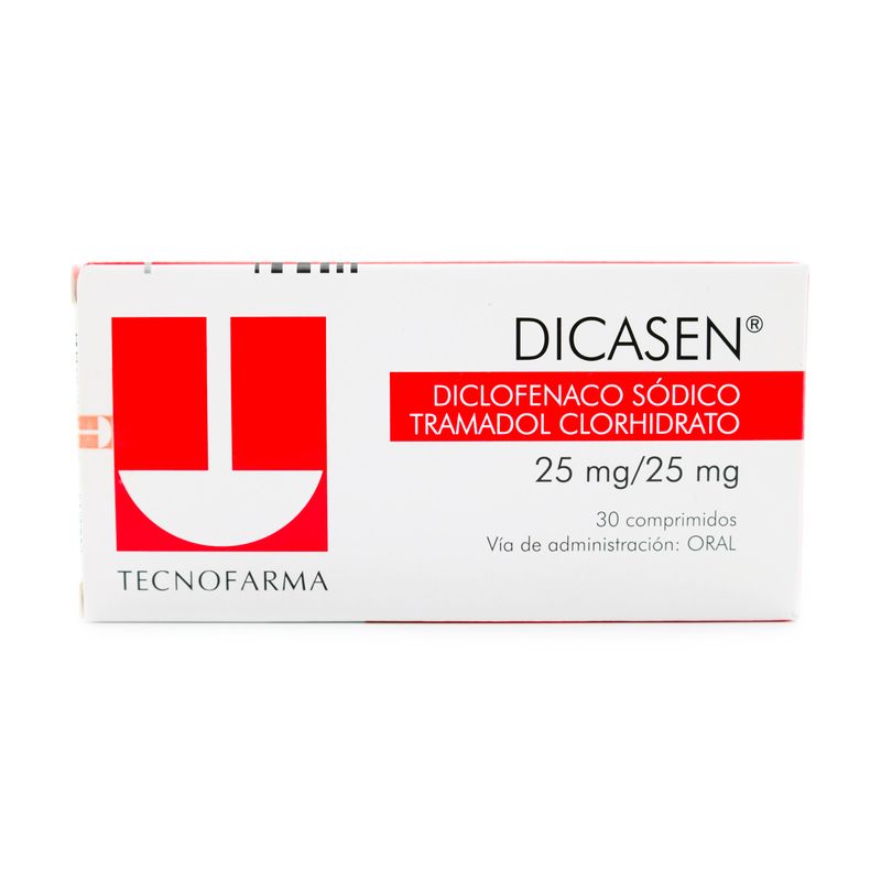 Dicasen--Diclof-Tramadol--25M-25Mg-X-30Comp.Tf