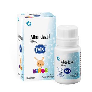Albendazol Suspension 400Mg X 20Ml Mk