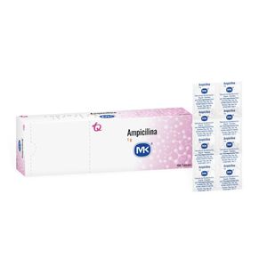 Ampicilina 1Gr X 100Tab. Mk