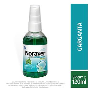 Noraver (Fenol) Menta Spray X 120Ml.Mk