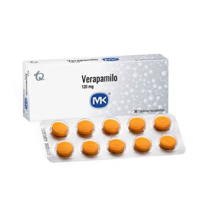 Verapamilo 120Mg X 30Tab.Mk