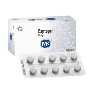 Captopril 25Mg X 30Tab. Mk