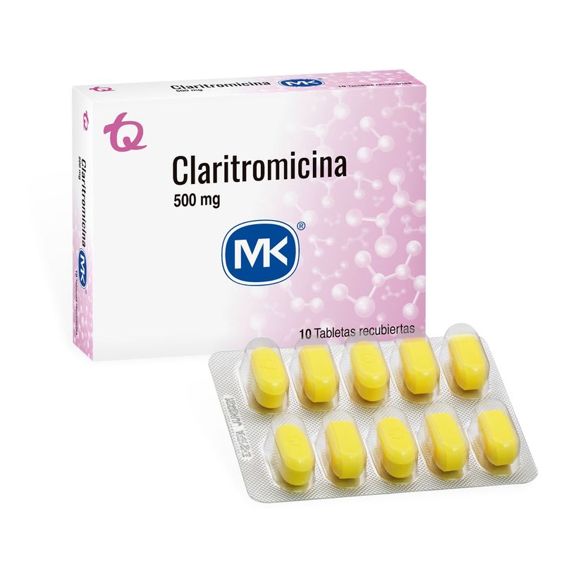 Claritromicina-500Mg-X-10Tab-Tq