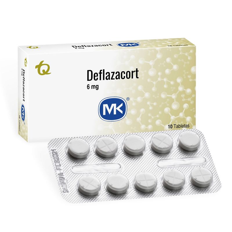 Deflazacort-6Mg-X-10Tab.Mk