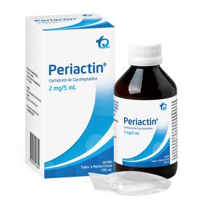 Periactin (Ciproheptadina) 2Mg/5Ml Menta Chicle X 180Ml.Mk