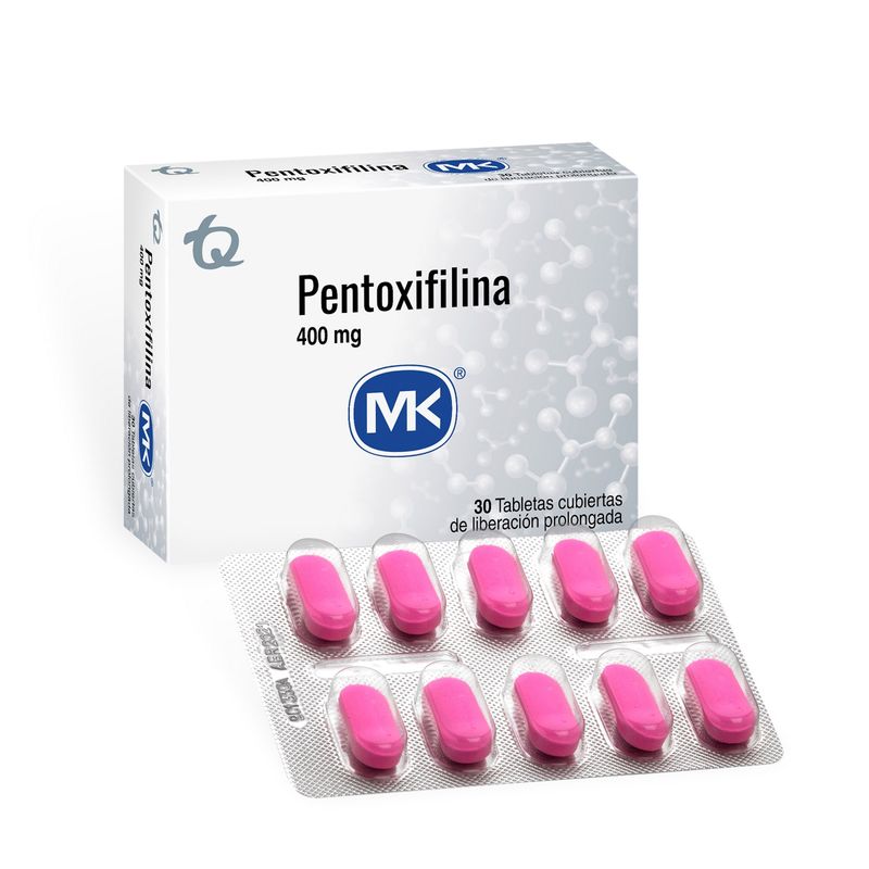 Pentoxifilina-400Mg-X-30Tab.Mk