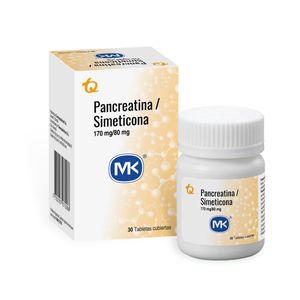 Pancreatina Simeticona X 30Tab.Mk
