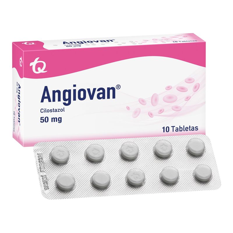 Angiovan-50Mg--Cilostazol--X-10Tab.Mk