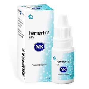 Ivermectina 0.6% Solucion Oral X 5Ml.Mk