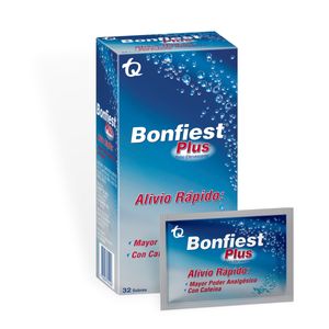 Sal Bonfiest Lua Plus (A.Salici-Bic.Sodio-Cafei) X 32Sob.Mk