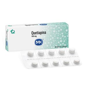 Quetiapina 100Mg X 30Tab.Mk