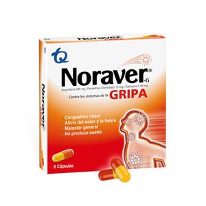 Noraver G (Ibupr-Fenile-Cetiri) X 8Cap  Tq