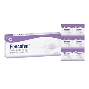 Fencafen (Ergota-Cafeina) 100Mg X 50Tab.Mk
