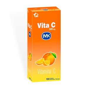 Vitamina Vita C Naranja Mast 100 Tbs Mk