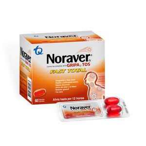 Noraver G Tos Fast Total (Ibup-Feni-Dextr-Levoc) X 60Cap.Mk