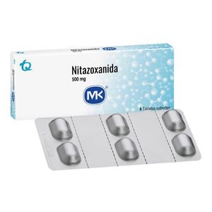 Nitazoxanida 500Mg X 6Tab Mk