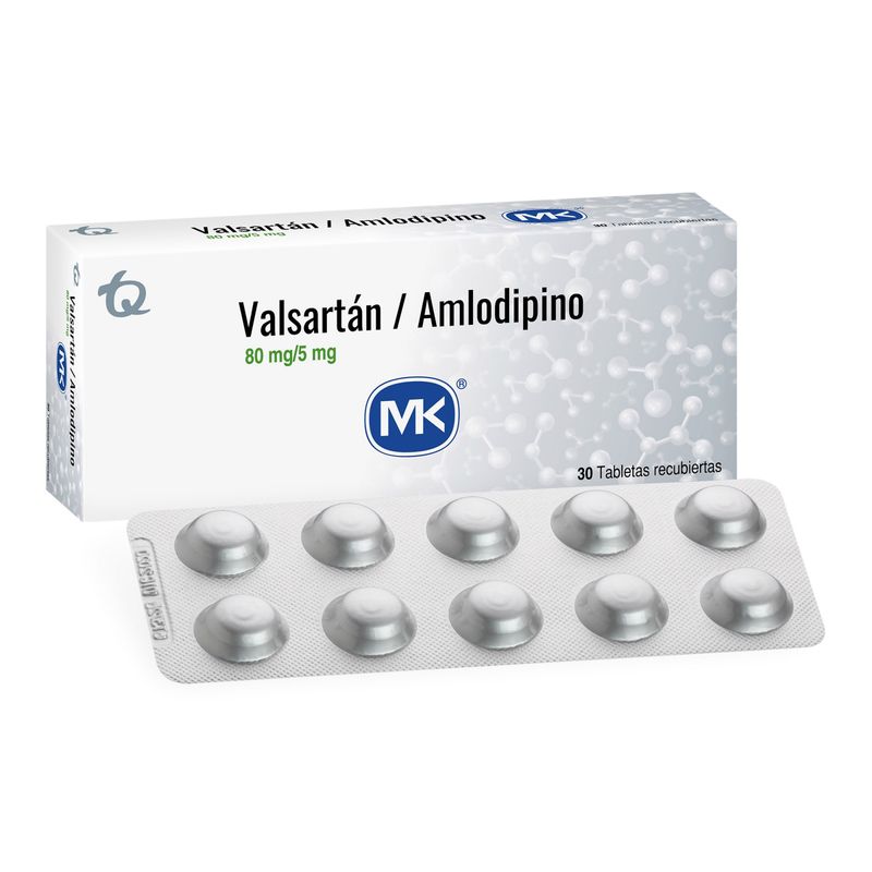 Valsartan-Amlodipino-80Mg-5Mg-X-30Tab.Mk