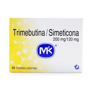 Trimebutina Simeticona 200/120Mg X 30Tab Mk