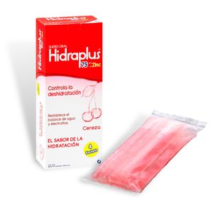 Hidraplus 75 Zinc (Sod-Pota-Cal-Mag) Cereza Bol.100Ml 4Uds