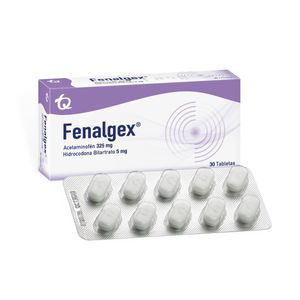 Fenalgex (Hidroc-Bitar-Aceta) X 30Tab Tq