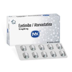 Ezetimibe Atorvastatina 10Mg/20Mg X 30Tab Mk