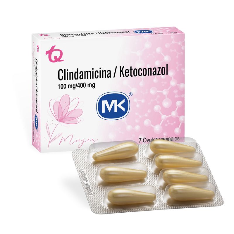 Clindamic-100Mg-Ketocon-400M-Cajx7-Ovu