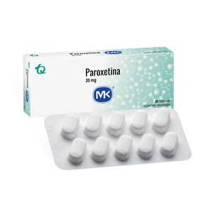 Paroxetina 20 Mg X 30 Tab