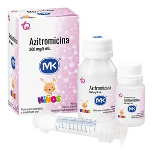 Azitromicina 200Mg/5Ml Polvo Para Susp. X 15Ml.Mk