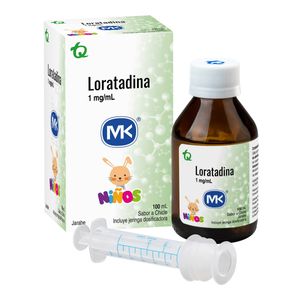 Loratadina 1Mg/Ml Jarabe X 100Ml.Mk