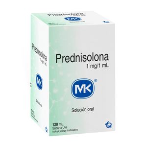Prednisolona 1Mg/Ml Jbe Uva+Dos 120Ml Mk