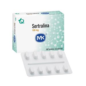Sertralina 100 Mg X 30 Tab