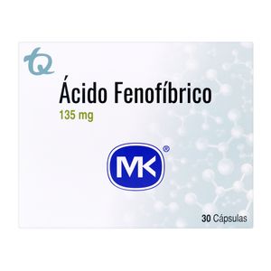 Acido Fenofibrico 135 Mg X 30 Cap.Mk