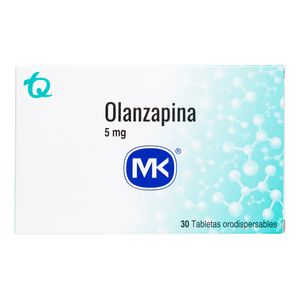 Olanzapina 5 Mg X 30 Tabletas Mk